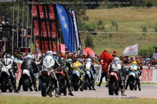 Isle of Man Classic TT SuperBikes - Photograph by Paul Blackburn