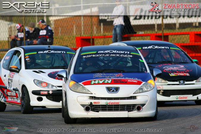 Some close racing in the autObarn Northern Bolt & Tool SuperHatch