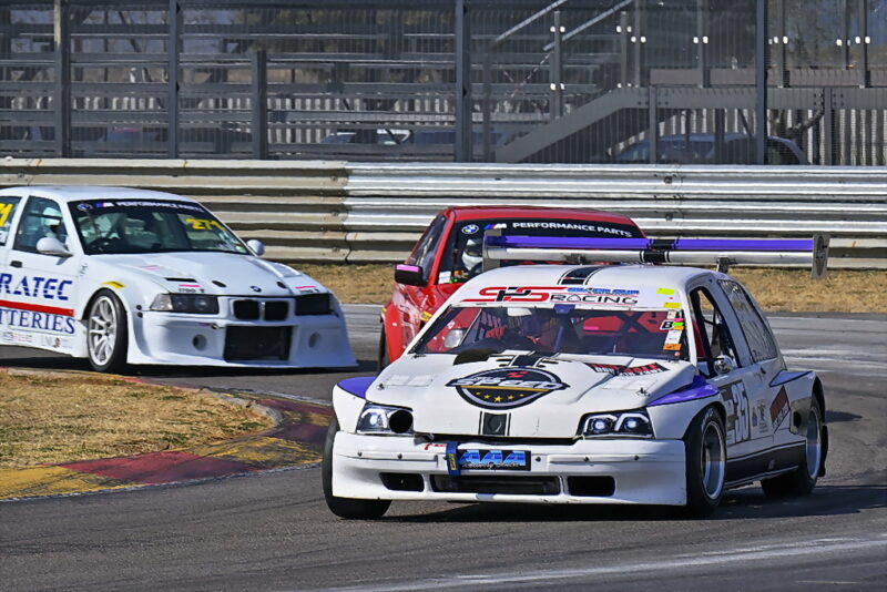 The Real Pro Auto Clubmans races will boast entries like Theo Bohnen (Clio Spaceframe). Photograph: Dave Ledbitter