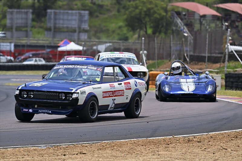 The Marlboro Crane Hire Little Giants races will see former rally star Ben van der Westhuizen in a Toyota Celica. Photograph: Dave Ledbitter