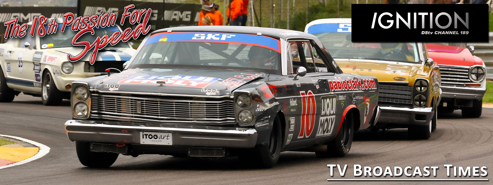The 18th Passion for Speed TV Broadcast Dates and Times on Ignition